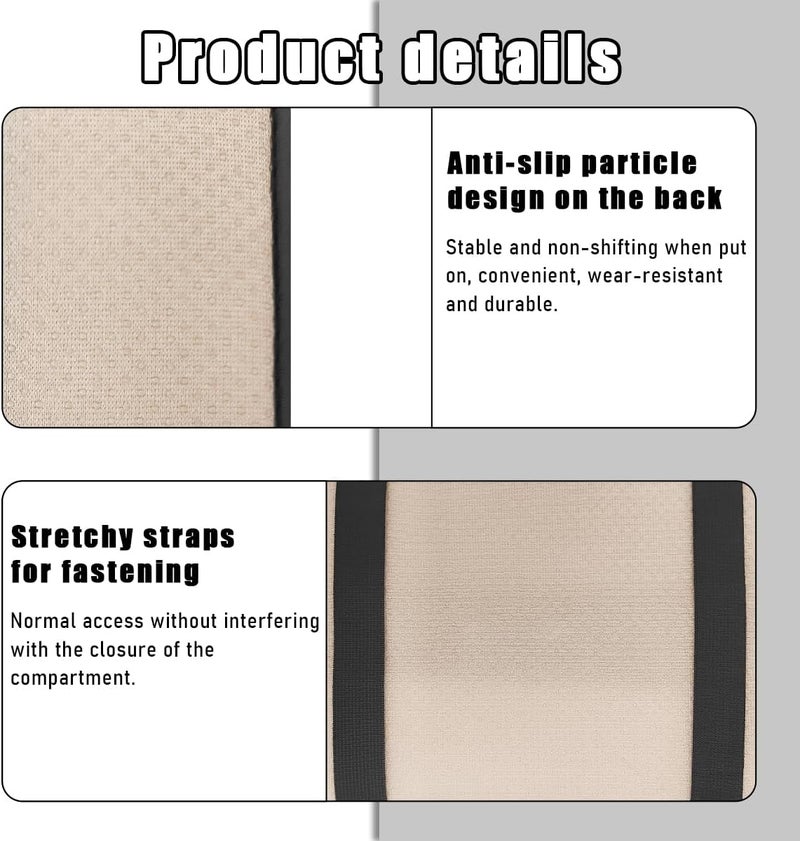 Yourkar Bling Crown Car Center Console Mats, Anti-Slip and Waterproof Crystal Car Armrest Pad Protector, Universal Rustproof Armrest Decor Cushion for Cars & SUVs, Car Accessories (Gray) - Image 3